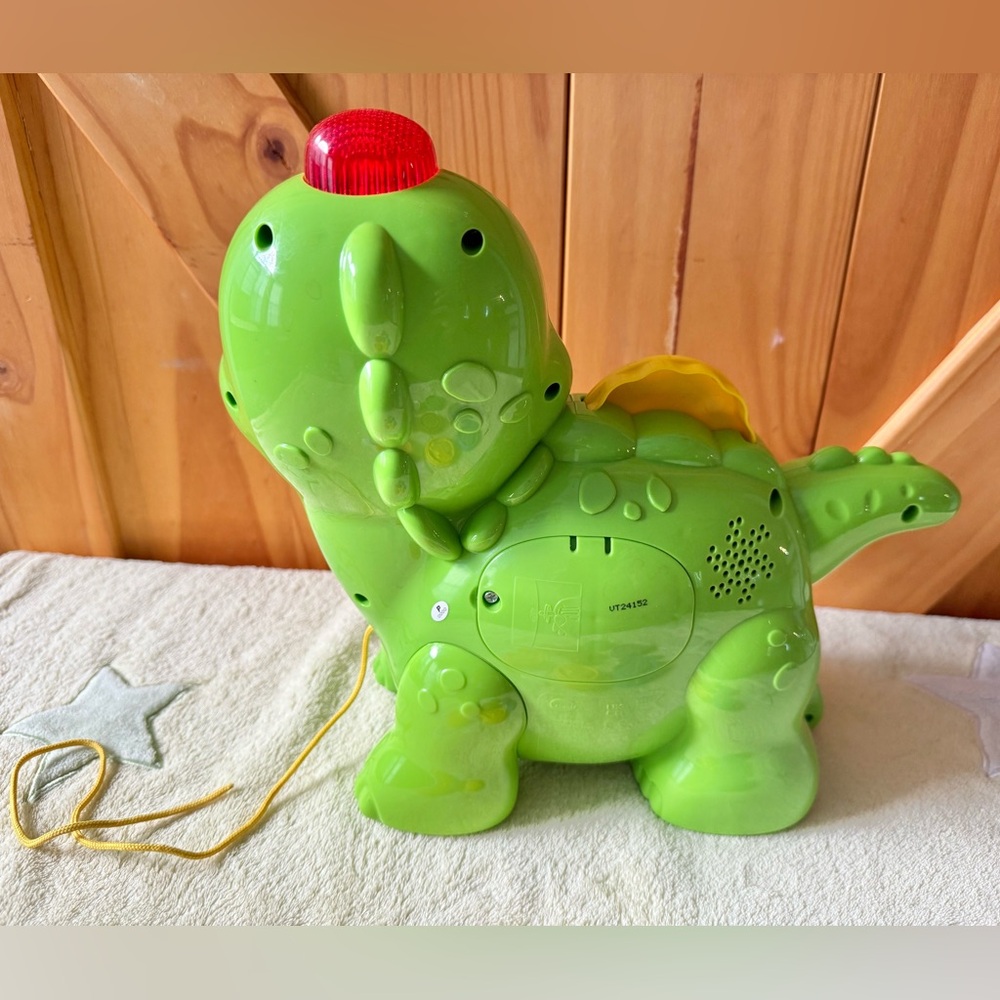 VTech Baby Feed Me Dino Musical Baby Toy with Numbers Counting Music & Shapes - Picture 7 of 10